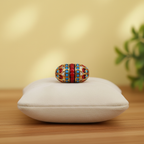 Barrel Enamel Bead