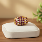 Ruby Polki Bead