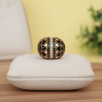 Emerald Gold Spacer Bead