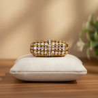 Gold Polki Bead Connector