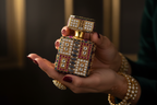 Ornate Jeweled Perfume Bottle