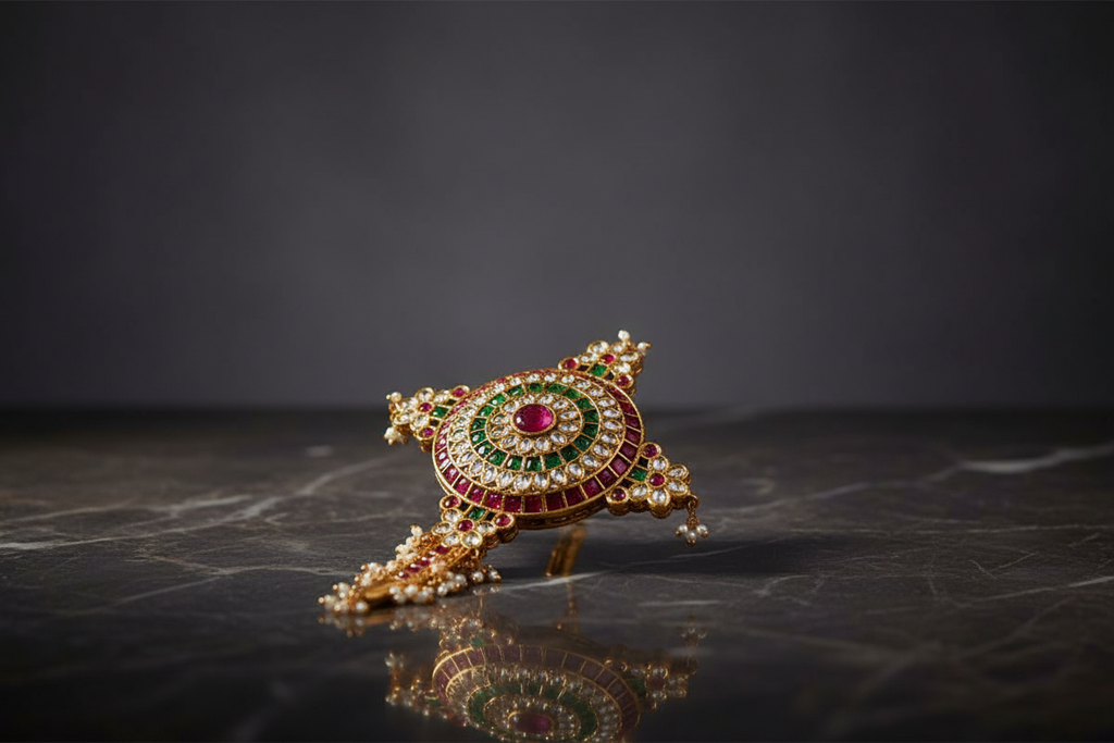Traditional Kundan & Gemstone Kalgi