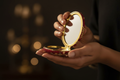 Ornate Gemstone Compact Mirror