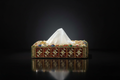 Ornate Jeweled Tissue Box Cover