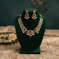 Multi-Stone Pearl Jewellery Set By Fluorite