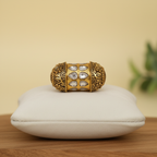 Antique Gold Tear-Drop Barrel