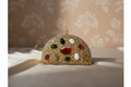 Ornate Gemstone & Kundan Clutch Bag