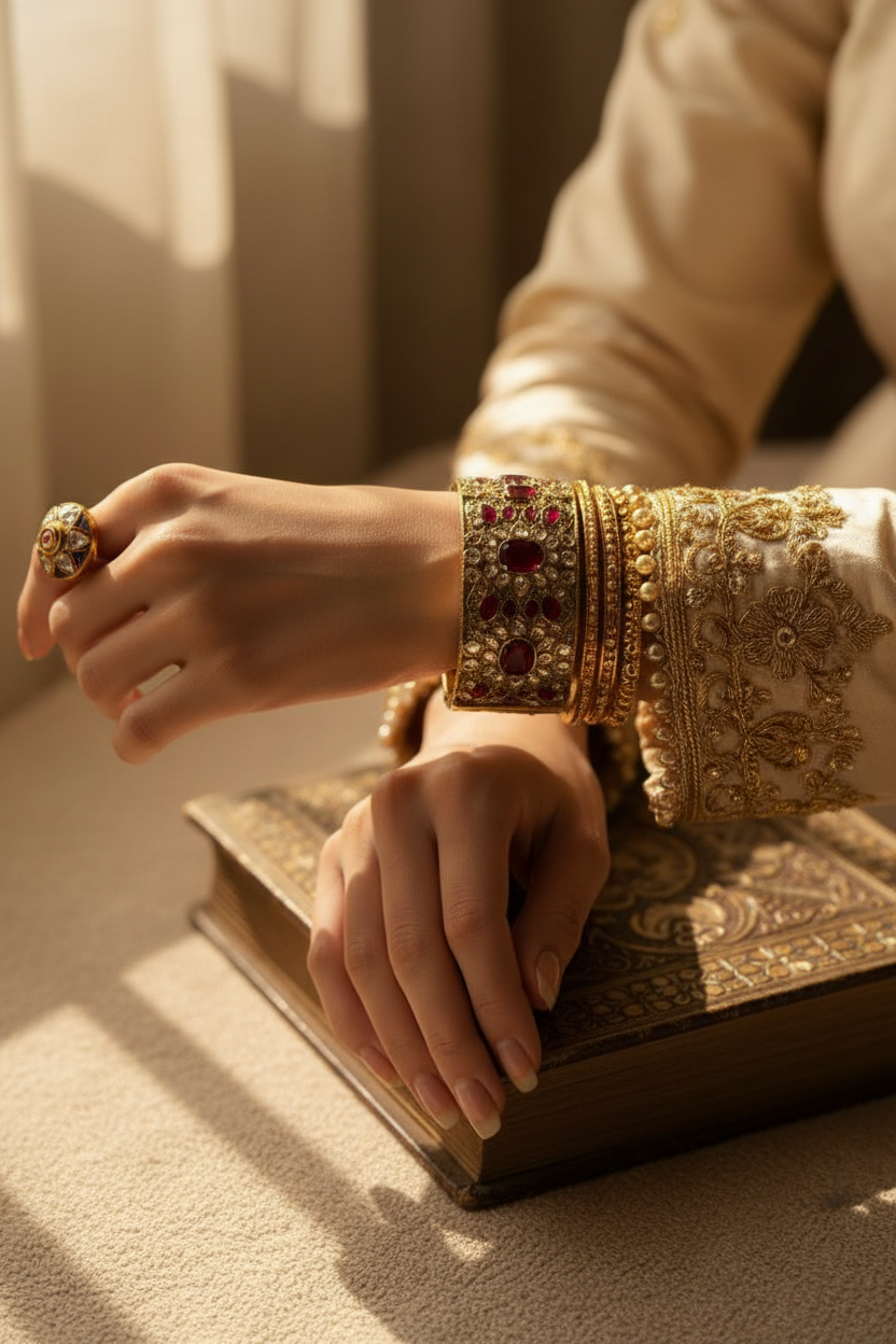 Traditional Embellished Bangle
