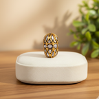 Geometric Diamond Bead