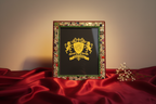 AQUAAURA Ornate Gemstone Decorative Frame