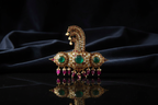 Emerald and Ruby Gold Kalgi
