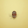 Ruby Polki Gold Bead
