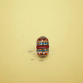 Barrel Enamel Bead