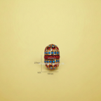 Barrel Enamel Bead