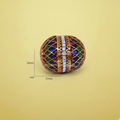 Ornate Enamel Gemstone Bead