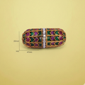 Gemstone Gold-Plated Bead