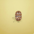 Gold Polki Embellished Bead