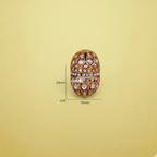 Gold Polki Embellished Bead