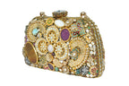Ornate Gemstone Clutch