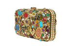 Handcrafted Jeweled Clutch Bag