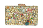 Luxurious Kundan & Stone Embellished Clutch Bag