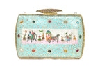 Handcrafted Embellished Minaudière Clutch
