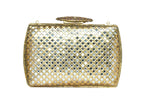 Exquisite Multi-Stone Embellished Clutch Bag