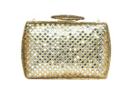 Handcrafted Embellished Minaudière Clutch