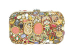 Ornate Embellished Jewel Clutch