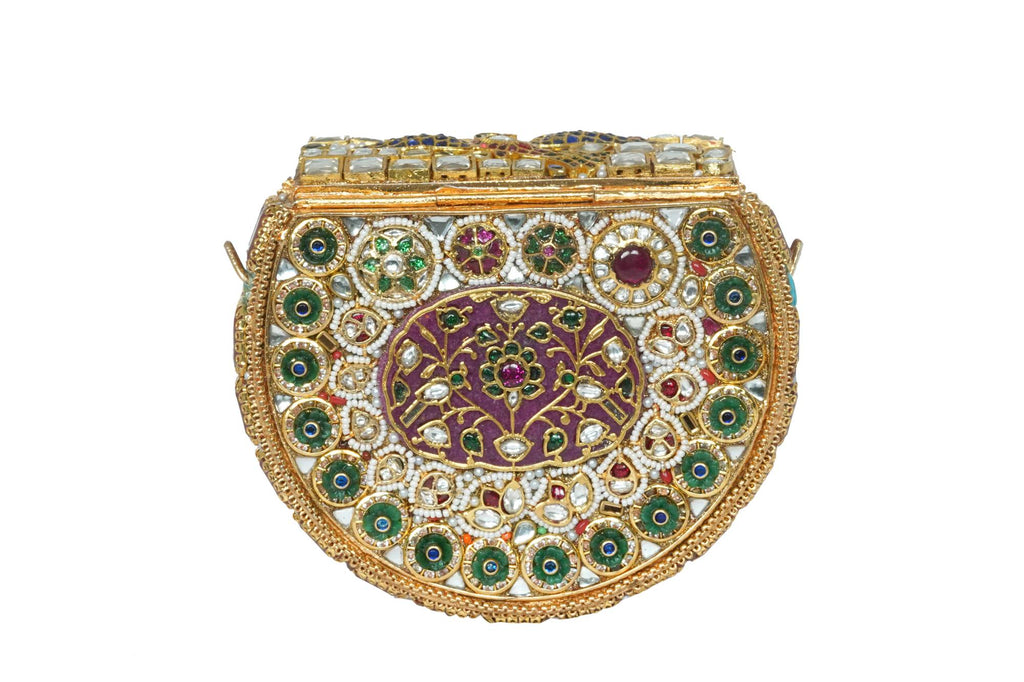 Ornate Jeweled Clutch Bag