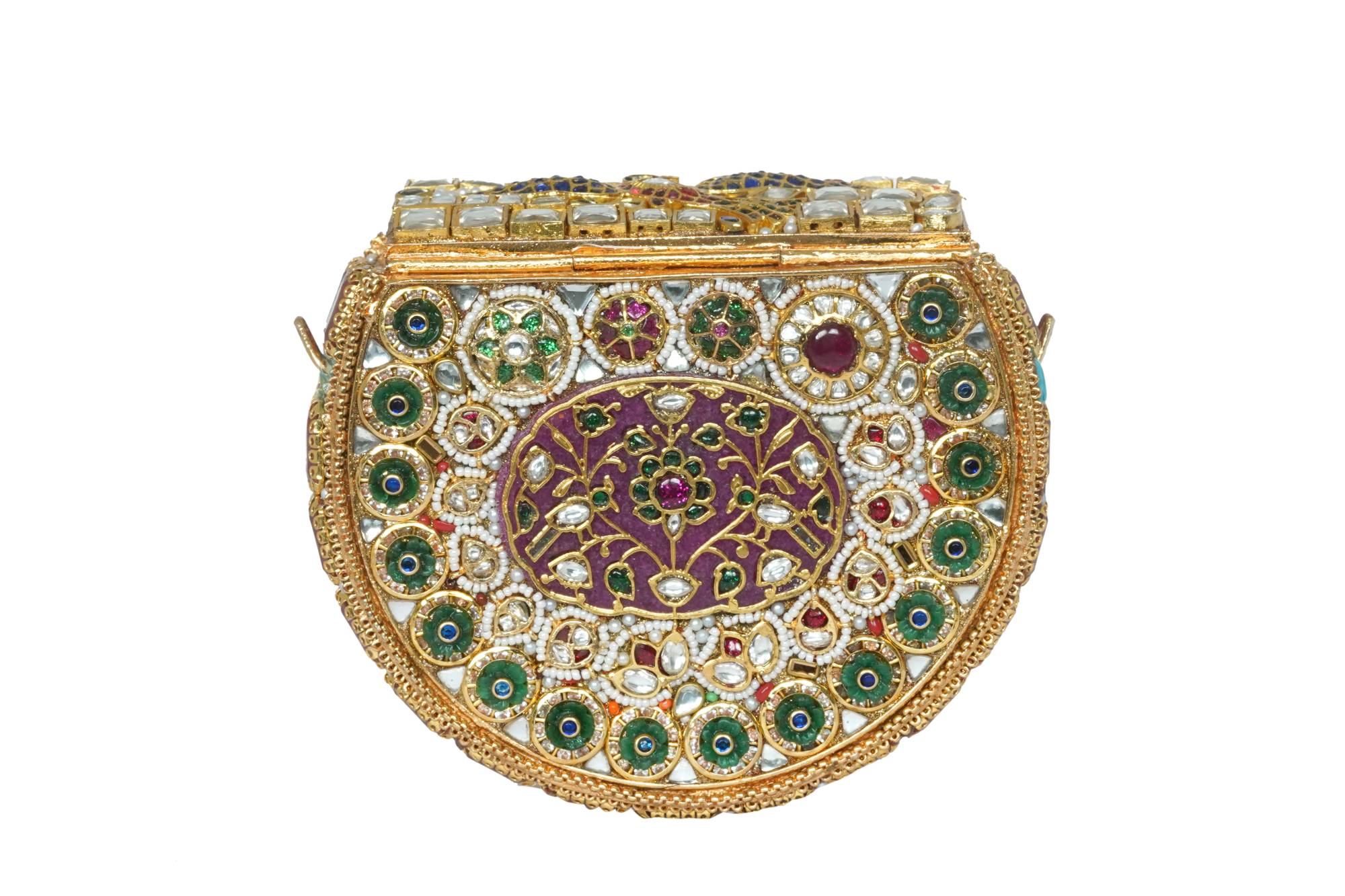 Ornate Jeweled Clutch Bag