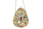 Ornate Jeweled Embellished Clutch Bag