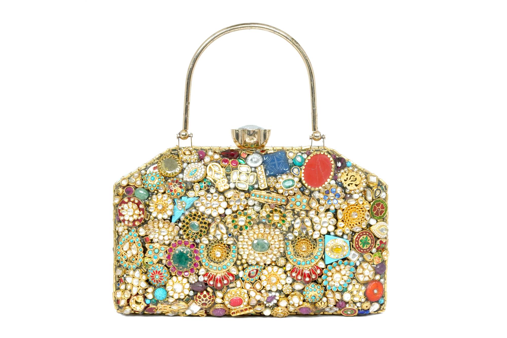 Traditional Jeweled Bridal & Evening Clutch