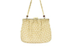 Hand-Embellished Beaded Gemstone Clutch