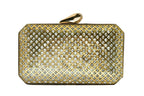 Sparkling Gold Embellished Clutch