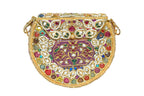 Handcrafted Embellished Minaudière Clutch