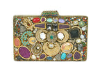 Ornate Gemstone Embellished Clutch