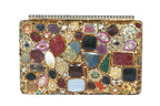 Ornate Jewel-Embellished Clutch Bag