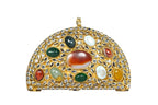 Ornate Gemstone & Kundan Clutch Bag