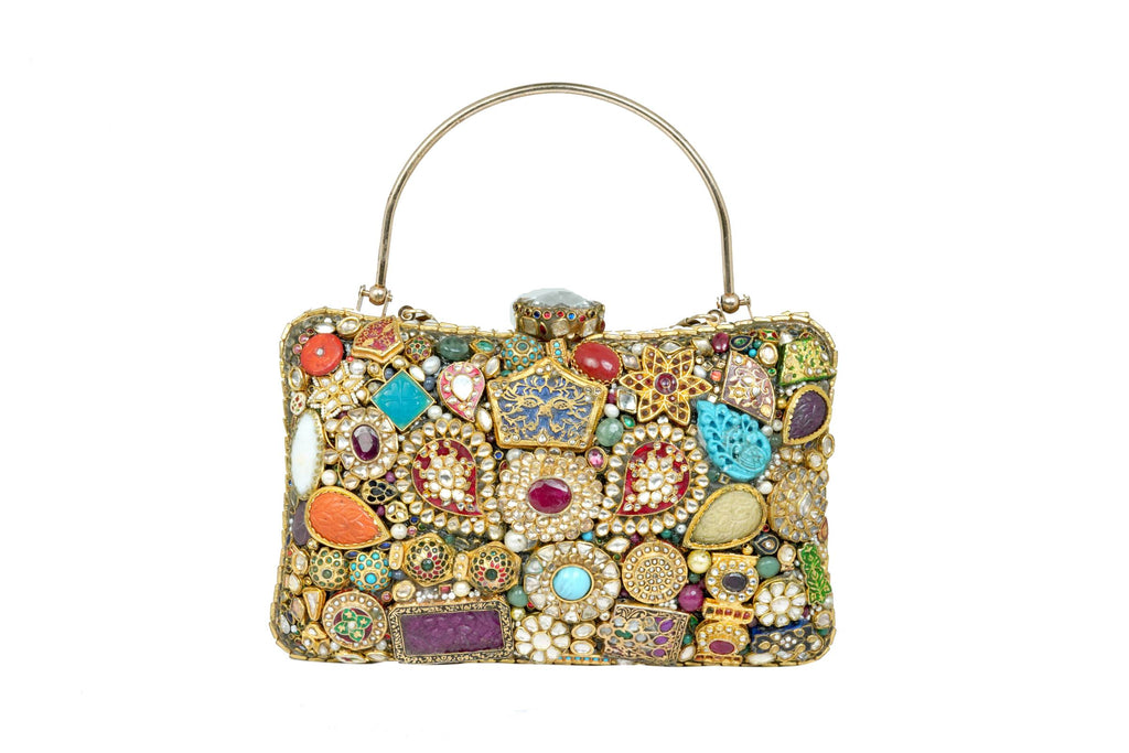 Adorn Gemstone Clutch By Fluorite