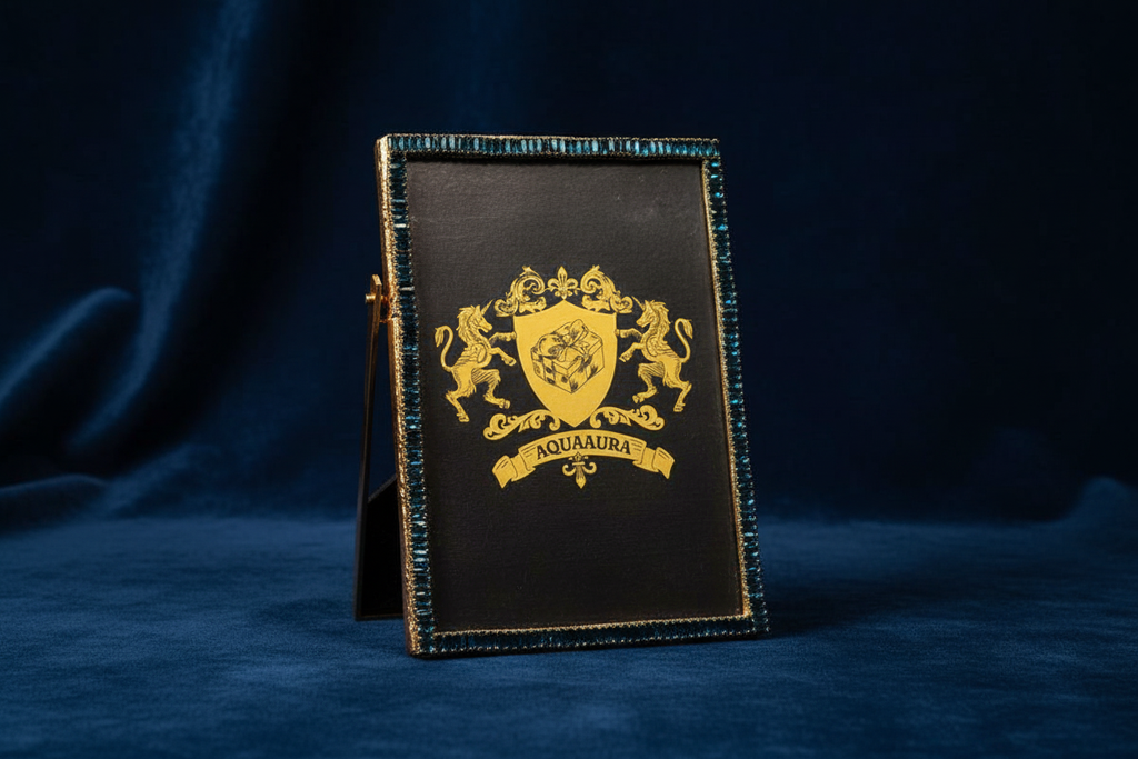 Aqua Aura Decorative Photo Frame