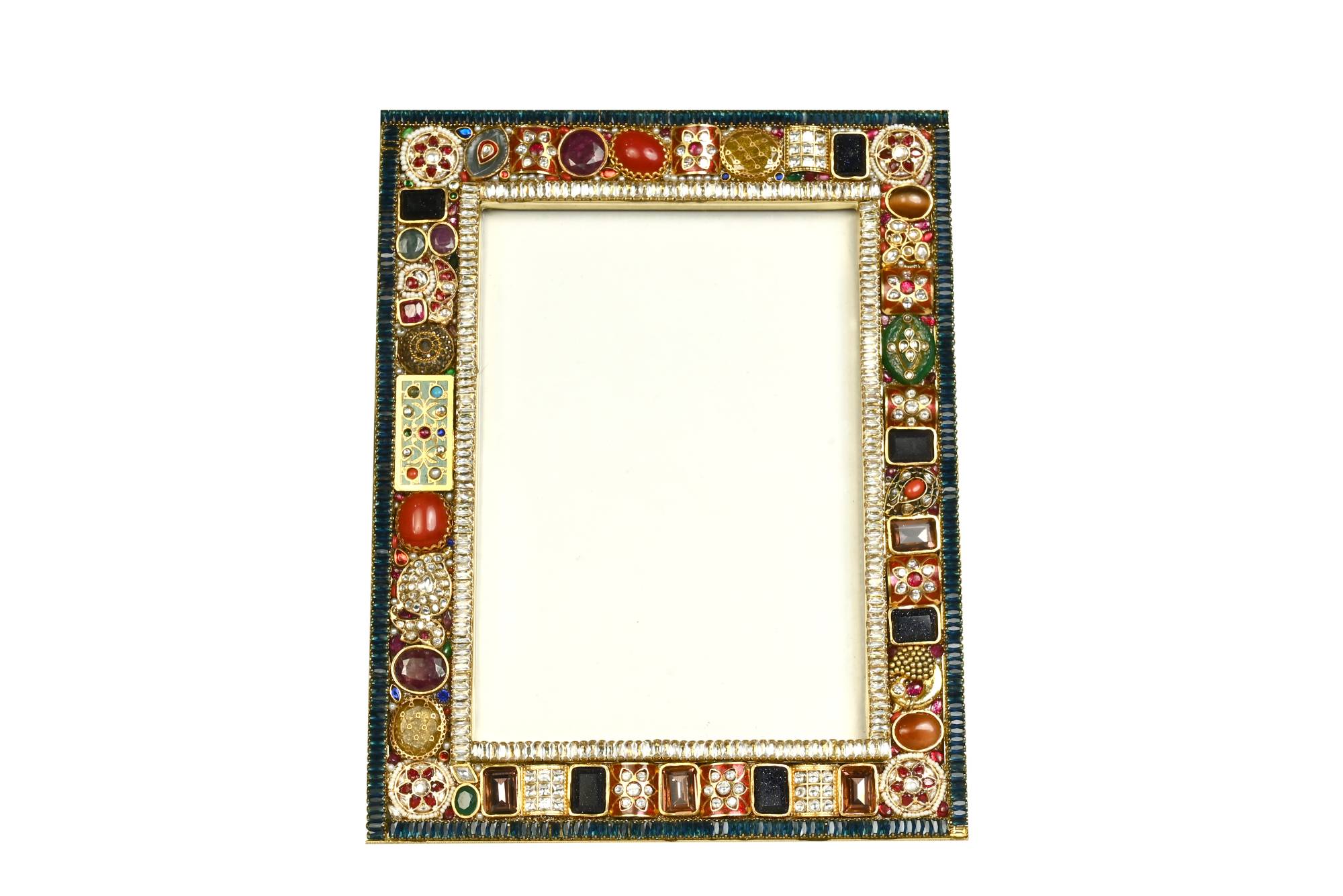 Ornate Gemstone Picture Frame