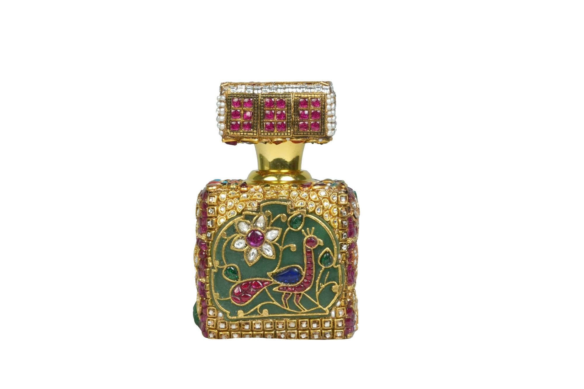 Exquisite Gemstone & Enamel Itar Bottle