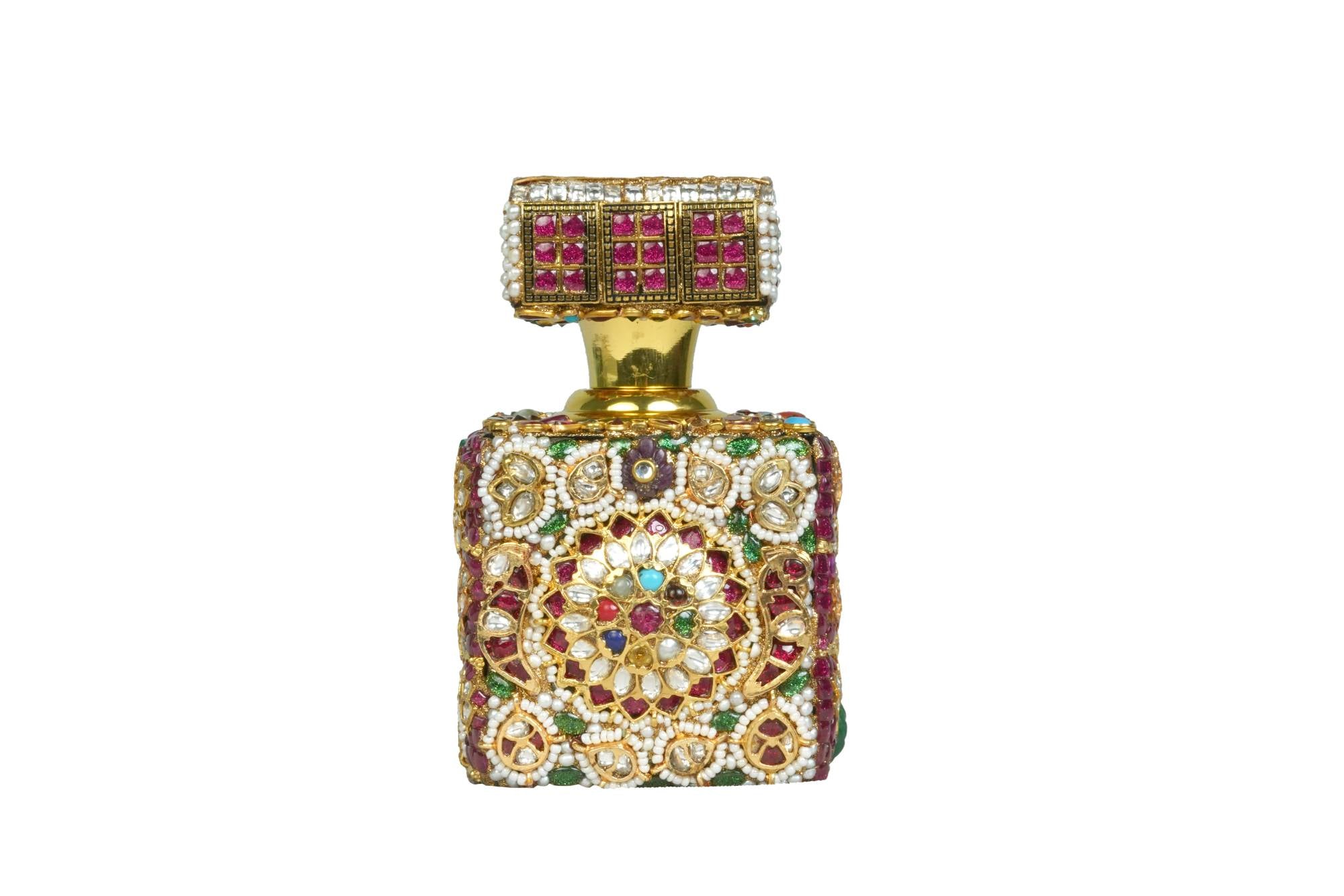 Exquisite Gemstone & Enamel Itar Bottle