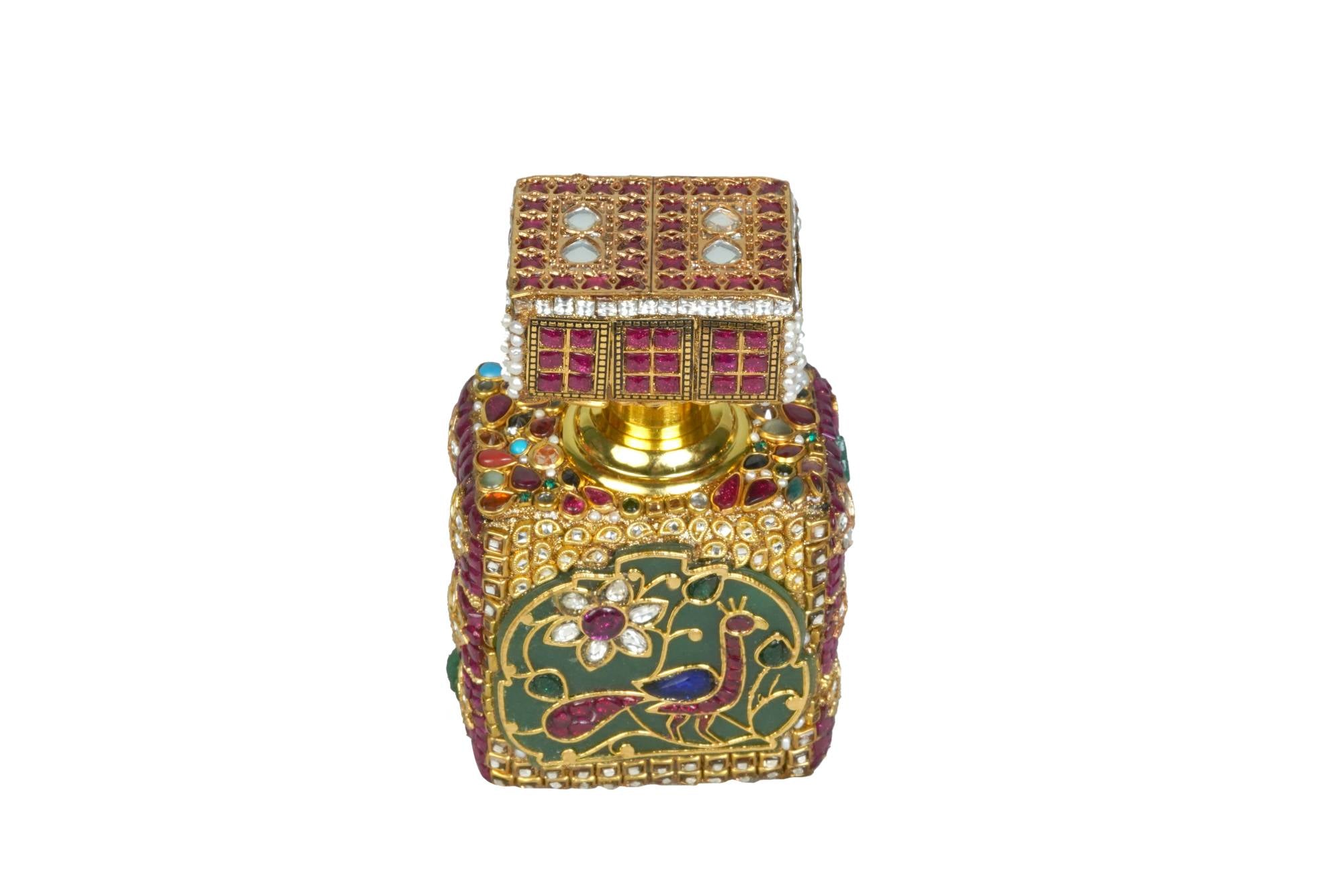 Exquisite Gemstone & Enamel Itar Bottle