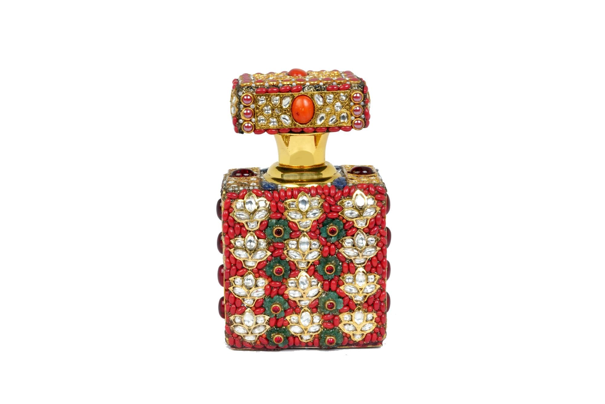 Ornate Handcrafted Indian Attar Bottle