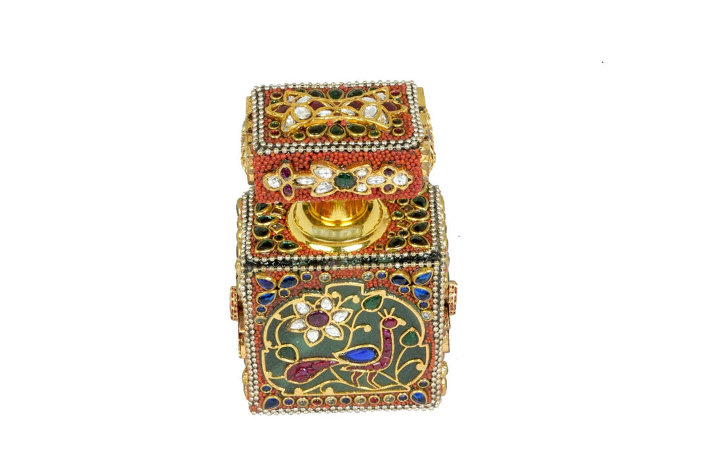 Ornate Gemmed Itar Perfume Bottle