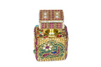 Exquisite Gemstone & Gold Itar Bottle