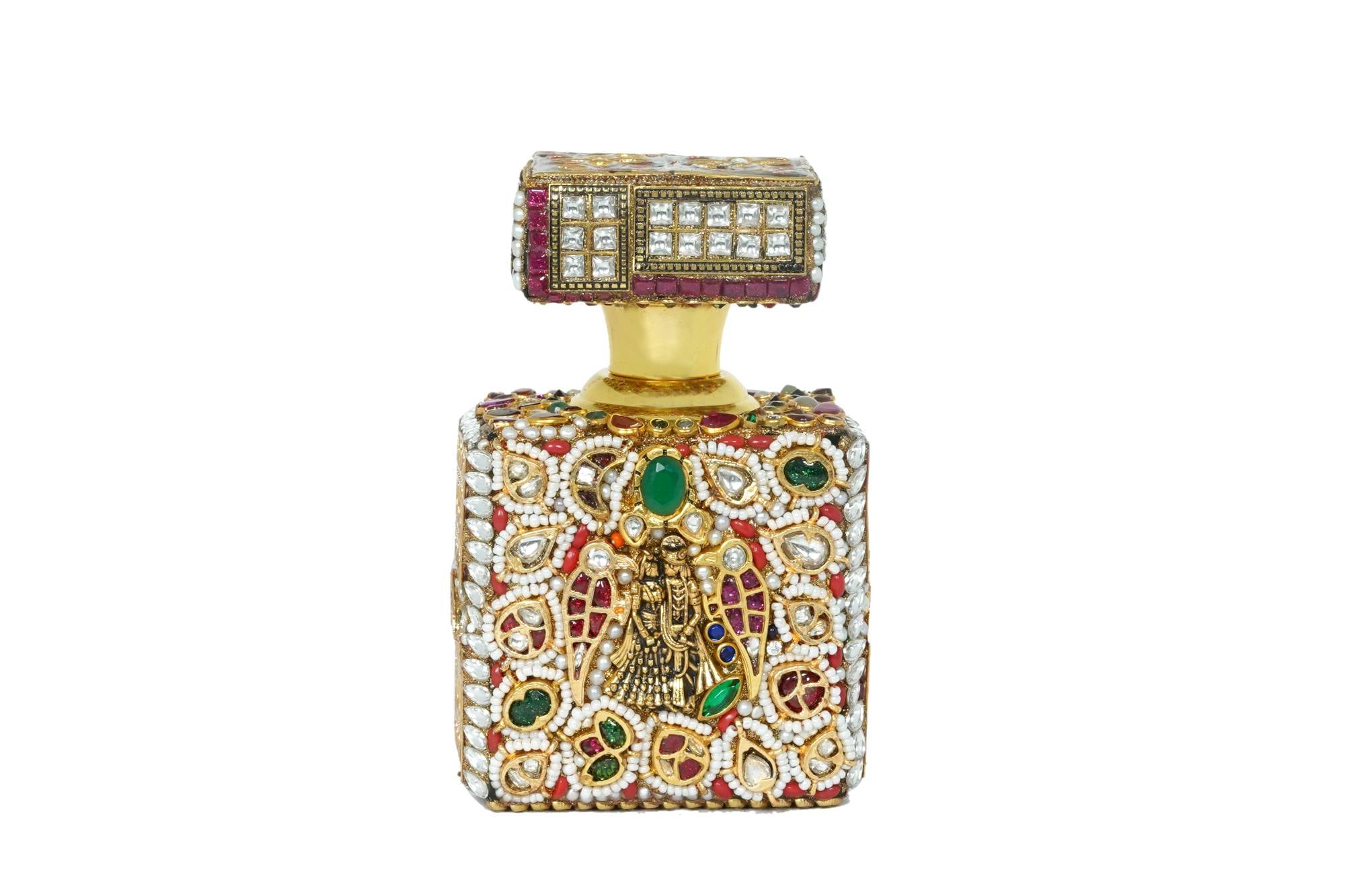 Handcrafted Jeweled Itar Bottle
