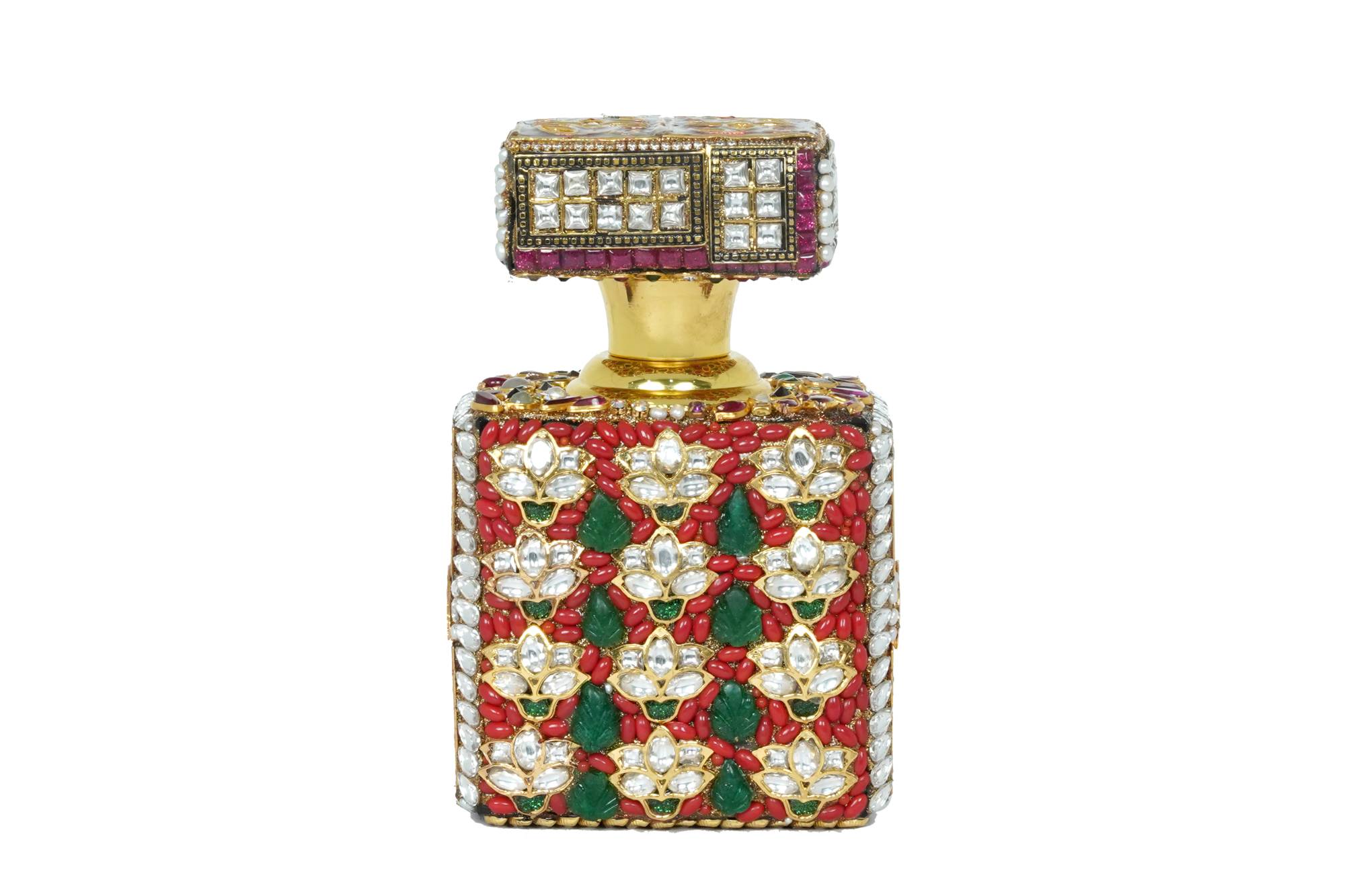 Handcrafted Jeweled Itar Bottle